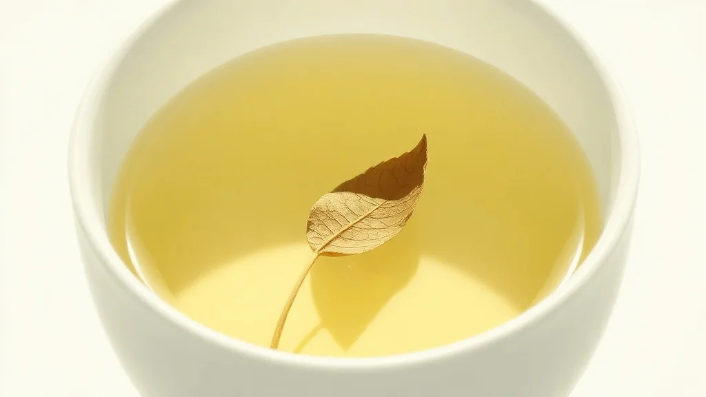 녹차 잔 안에서 찻잎 하나가 천천히 가라앉는 클로즈업—물이 완전히 고요해지는 순간.